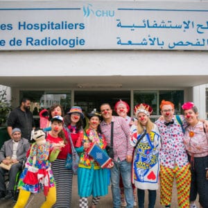 Humanitaire Clowns reis naar Marocco